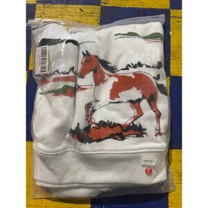 Women’s White Horse Pullover Hoodie